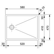 Сушилка посуды Franke PPX 204-58 фото 2 в Екатеринбурге